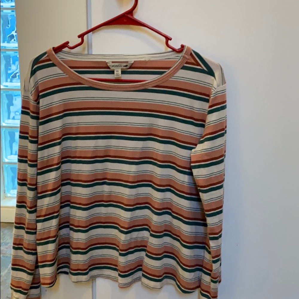 Toad & Company- Cute striped shirt!